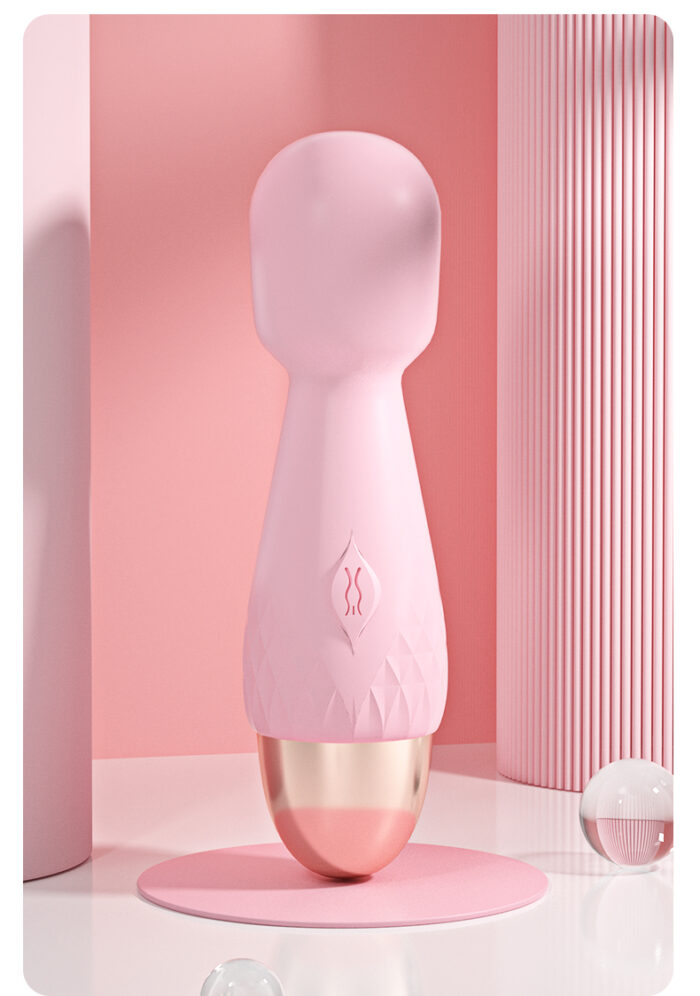 A pink massager, elegant design, suitable for personal use, enhancing relaxation and pleasure experience. Ergonomically shaped, soft and durable material, simple to operate, suitable for various usage scenarios.