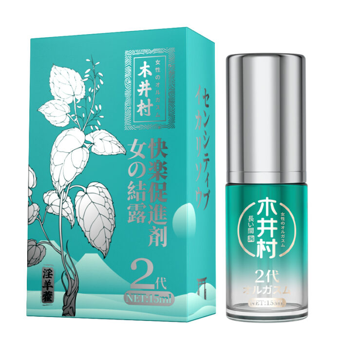 Kijimura 2nd Generation Female Orgasm Enhancer, 10ml, quickly enhances female pleasure, natural ingredients, safe and without side effects.